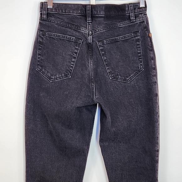 Abercrombie & Fitch 26 Short Curve Love '90s Straight Ultra High Rise Jean Black - Picture 11 of 16